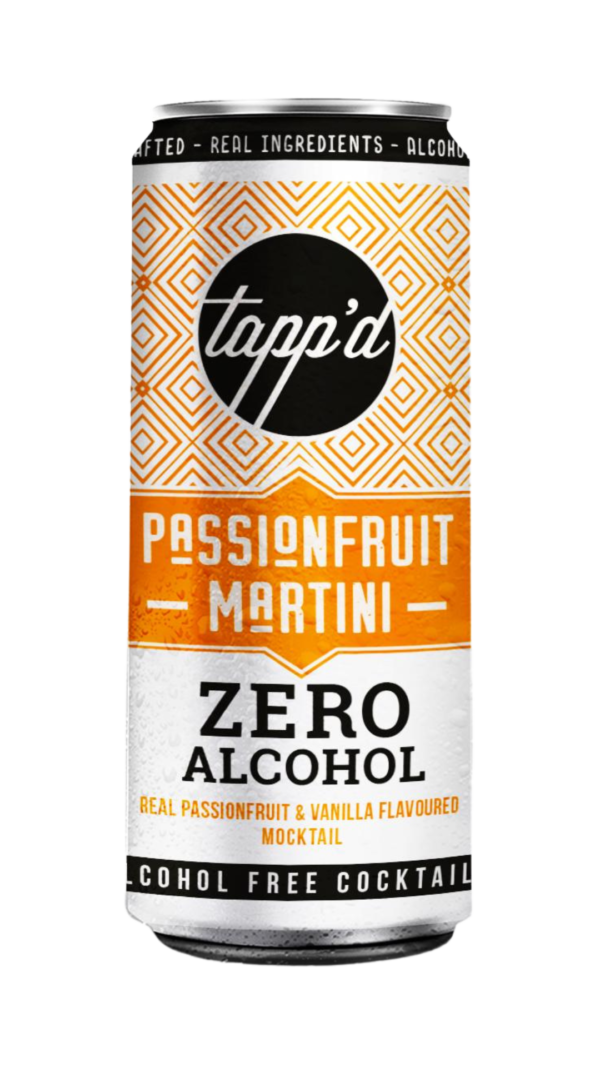 PASSIONFRUIT MARTINI - ALCOHOL FREE MOCKTAIL 12 Tappd Cocktails