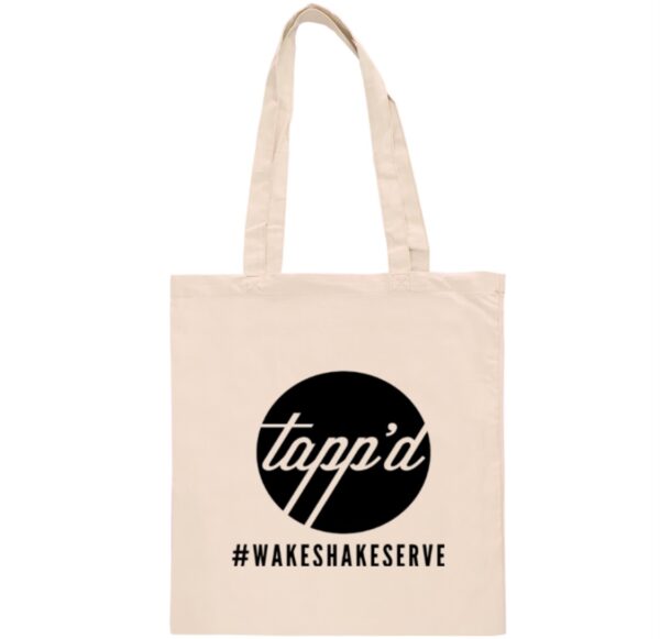 TAPP'D SHOPPING TOTE BAG Tappd Cocktails