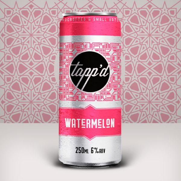 WATERMELON CANNED COCKTAIL (12) Tappd Cocktails
