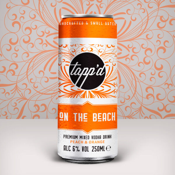 ON THE BEACH CANNED COCKTAIL (12) Tappd Cocktails