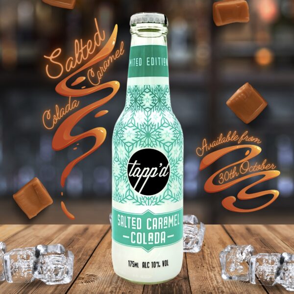 LIMITED EDITION SALTED CARAMEL COLADA (12) Tappd Cocktails